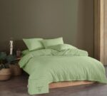 Bella Stone Wash Yeşil Nevresim Takımı