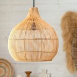 Pavot Rattan Sarkıt Avize