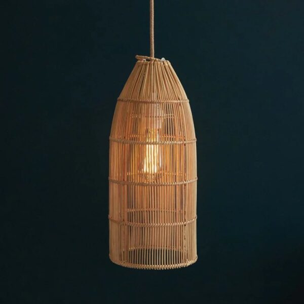 Elin Sarkıt Bambu Avize